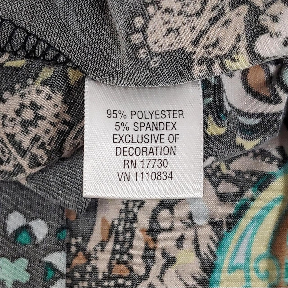 Y2k vintage paisley midi dress - Picture 6 of 8